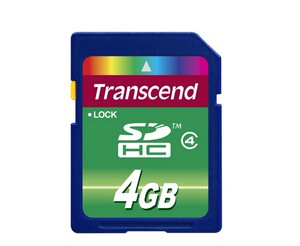 原装 Transcend创见SD卡4G 高速SDHC 4GB 数码相机内存卡 CCD