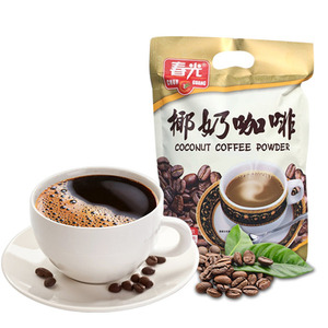 海南特产春光椰奶咖啡粉360g克  速溶椰子咖啡粉