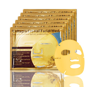 美容院Collagen Crystal Facial Mask黄金胶原蛋白水晶面膜