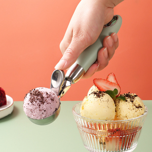 冰淇淋勺304不锈钢挖球器冰激凌勺挖冰淇淋挖勺器雪糕挖圆球勺子