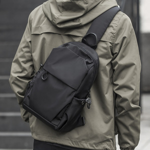 男士ipad pro11寸平板电脑胸包携带通勤收纳单肩斜挎背袋子12.9寸