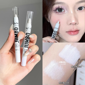 美国NYX jumbo eye眼影笔卧蚕高光眼影鼻影提亮604哑光608珠光白