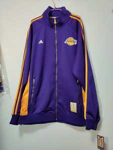 美版NBA 科比布莱恩特湖人队紫金2009总冠军限量版投篮服外套夹克