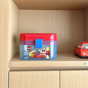 日本TOMICA玩具车收纳箱塑料合金车收纳盒车模收纳箱乐高收纳箱