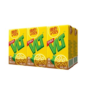 维他冰爽柠檬茶250ml*6盒装果味饮料