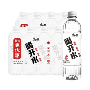 康师傅喝开水 550ml*12瓶熟水温和高温办公会议饮用水-Y