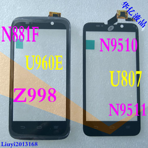 适用于中兴N881F Z998 N983 N9510 U807 U960E 显示触摸手写屏幕