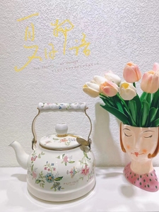 FUJIHORO/日本富士珐琅烧水壶搪瓷茶壶煤气电磁炉通用2.3L水壶