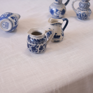 外贸出口陶瓷迷你手绘青花壶型小花瓶家居客厅桌面插花水培花器