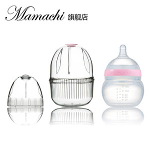 韩国mamachi妈妈亲硅胶奶瓶新生婴儿防胀气宽口径宝宝仿母
