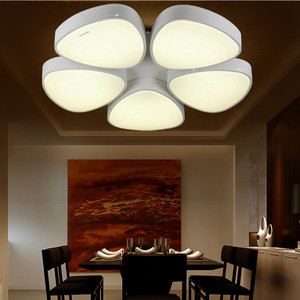 钜豪照明LED圆形花瓣吸顶灯套餐客厅灯餐厅卧室灯具8L2050