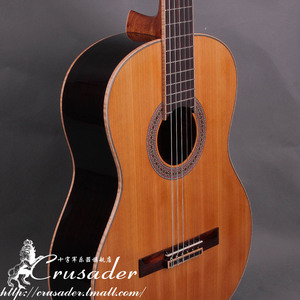十字军吉他旗舰店CC-110FM 39寸单板古典吉他 红松玫瑰木