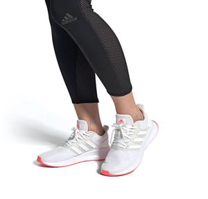 Adidas 阿迪达斯RUNFALCON女子休闲运动鞋网球鞋跑步鞋白鞋FW5142