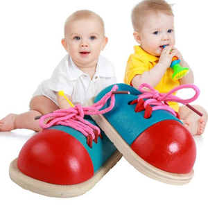 儿童系鞋带玩具教具学绑练习穿鞋带宝宝幼儿园小学生益智蒙氏早教