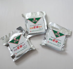 20袋包邮冠生园压缩饼干118g芝麻/肉蓉/葱油居家户外（20袋64元）