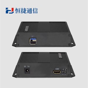恒捷HJ-GAN-HDMI02-4K高清视频光端机非压缩2路正向/1路双向/单向