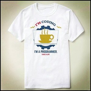 GEEK NERD programmer 极客 程序员 coding 定制Tee T-Shirt T恤