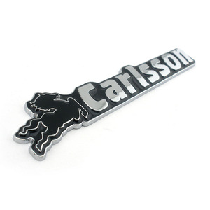 奔驰C200E260S320GLCGLEAMG改装卡尔森carlsson车尾标行李箱后标