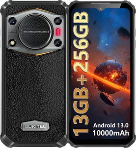 全新oukitel WP22户外三防运动手机125db超大音量10000毫安超长续航IP6869K三防810H坚固耐用红外夜视13+256G