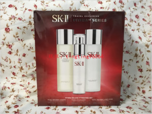 日本~SK-II/SK2清莹露+神仙水+晶致美肤乳液三件套装保湿滋润抗皱