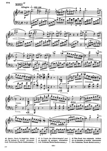 贝多芬 c小调悲怆奏鸣曲 第三乐章 No.8, Op.13 原版 带指法踏板