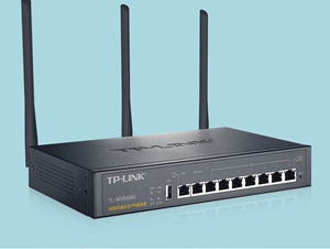 TP-LINK TL-WVR458G 8口千兆无线路由企业级路由器 双wan口路由器