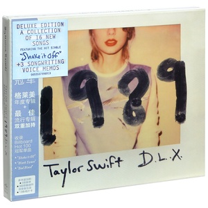 正版霉霉专辑 泰勒斯威夫特Taylor Swift 1989 CD+拍立得+歌词本
