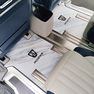 荣威iMAX8航空铝大理石纹木地板脚垫改装吸顶电视扶手冰箱小桌板