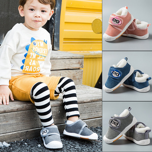 秋冬季棉鞋宝宝鞋男0-1一3岁4婴儿鞋2女鞋子软底小儿童学步鞋加绒