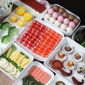 仿真火锅食材模型配菜假肉菜海鲜丸子装饰摆件材料道具儿童玩具