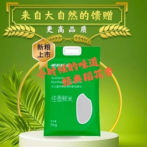 稻花香佳香鲜米10斤装带胚芽米23年东北长粒香原粮新米粽娃正宗