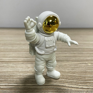宇航员太空人手办模型可爱桌面航天员摆件家居装饰品男孩生日礼物