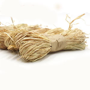 30g/扎的天然拉菲草绳 鲜花包装花束捆扎  DIY手工编织草帽原材料