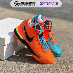 Nike耐克男鞋夏季新款詹姆斯20实战减震气垫运动鸳鸯篮球鞋DR8788