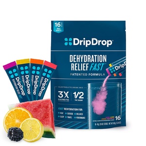 美国DripDrop Hydration电解质粉16包Electrolyte Powder Packets