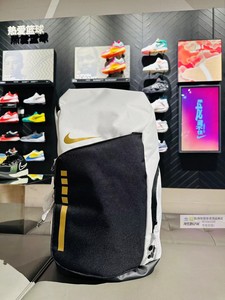 正品Nike耐克气垫背带篮球运动背包2024春季白色书包DX9786-100