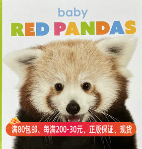 小熊猫宝宝绘本baby red pandas 摄影师kate riggs 精装 英文原版