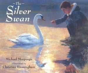 住在苏格兰湖边男孩 美丽银天鹅 The Silver Swan 绘本 工厂尾单