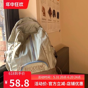 韩国博主同款包包2023新款双肩包女大容量学生上课通勤旅行背包女