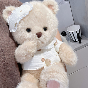 小熊玩偶毛绒玩具可爱抱抱熊公仔儿童陪睡布娃娃送女友生日礼物