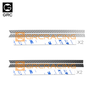 GRC TRX4 车壳侧裙防滑板 车身车壳金属装饰片 T4配件GAX0068A
