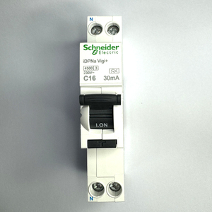 施耐德A9系列DPN10A16A20A25A32A小型漏电保护断路器1P+N带防伪码