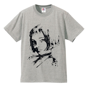钢笔画艺术人物头像这个杀手不太冷Mathilda玛蒂尔达染印短袖T恤