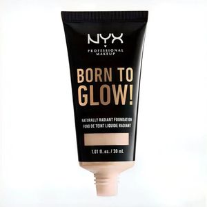 现货速发NYX Born To Glow天生闪耀自然光泽滋润提亮持久遮粉底液