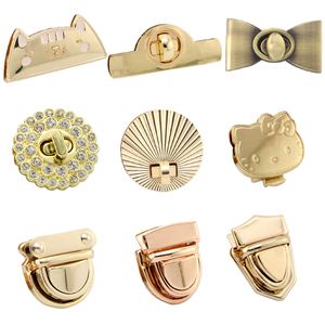 箱包五金配件女包装饰锁扣创意拧锁蜜蜂锁手工DIY手工布艺包锁扣
