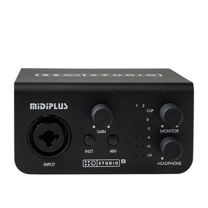 Midiplus M Pro外置USB声卡 直播K歌唱歌 喜马拉雅电台录音配音