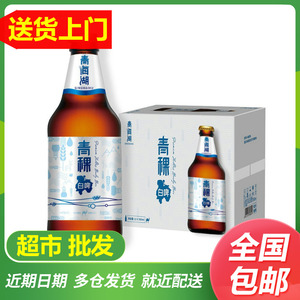 青海湖 青稞白啤 500ml*12瓶 整箱装 啤酒