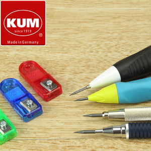 德国KUM库姆233自动铅笔芯专用研芯器加硬刀片0.9/1.4/1.3/2.0mm