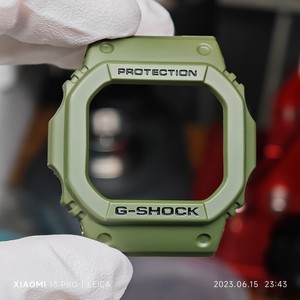 卡西欧G-SHOCK外壳表框配件G-5600E/m5610军色