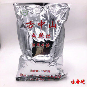 方中山全味粉胡辣汤技术配方早餐商用河南料特产逍遥镇纯料糊辣汤